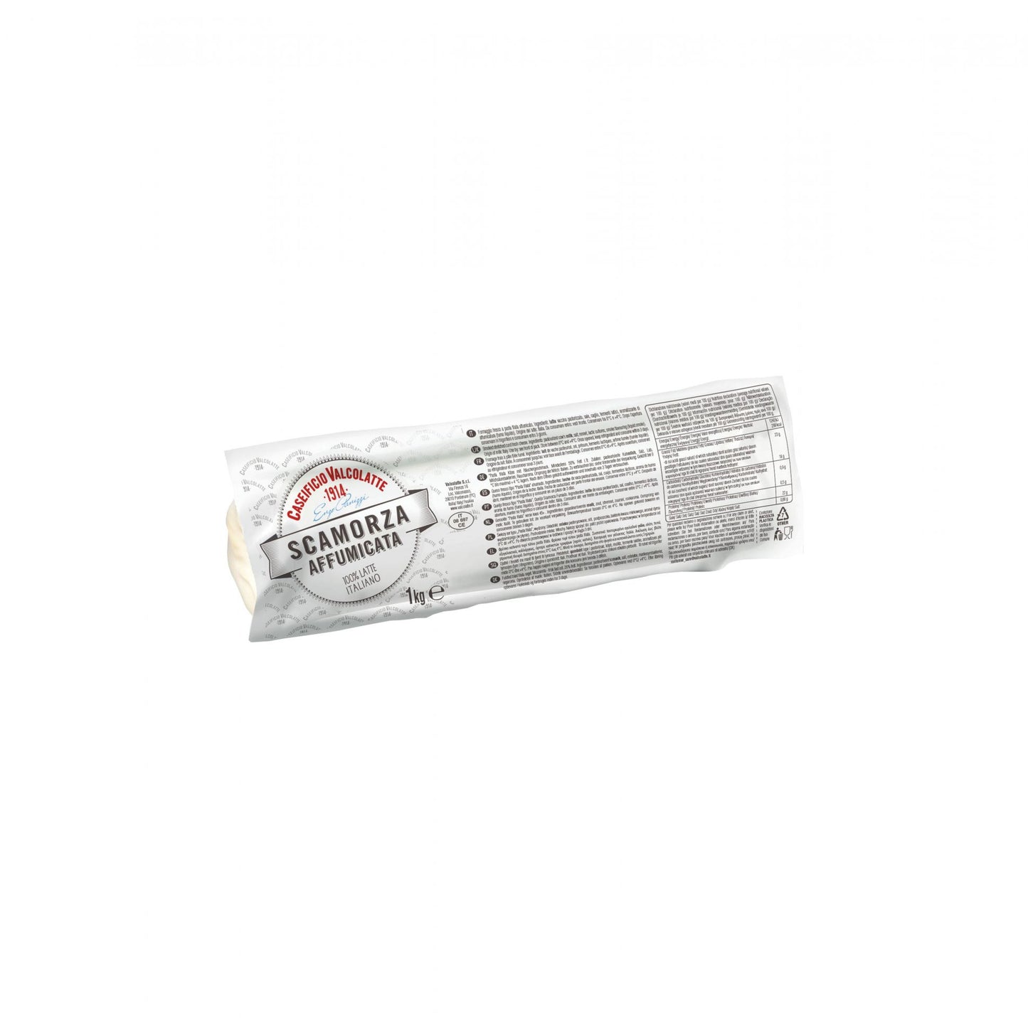 Valcolatte füstölt scamorza sajt 1kg