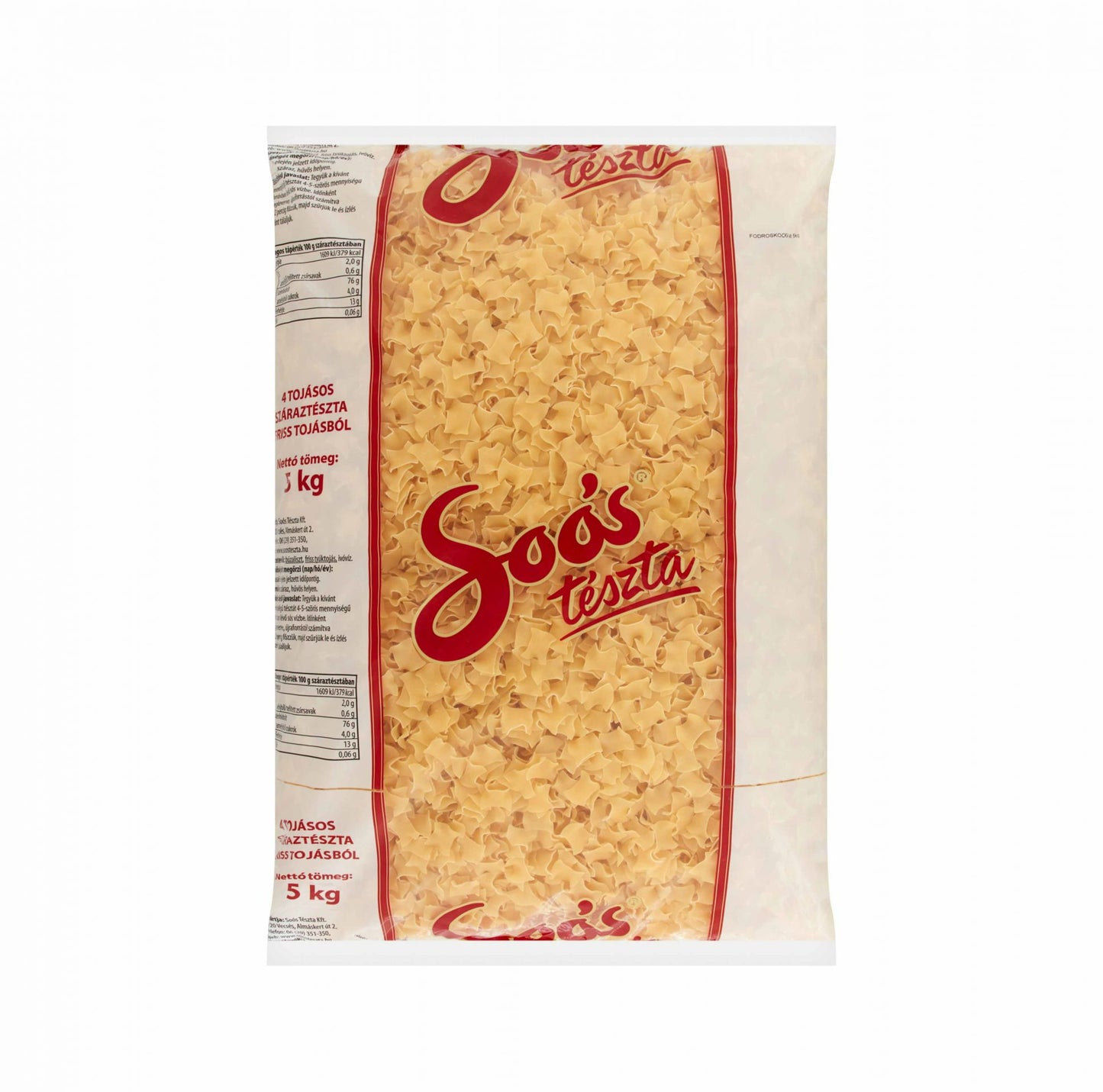 Soós 4 tojásos fodros kocka 5kg